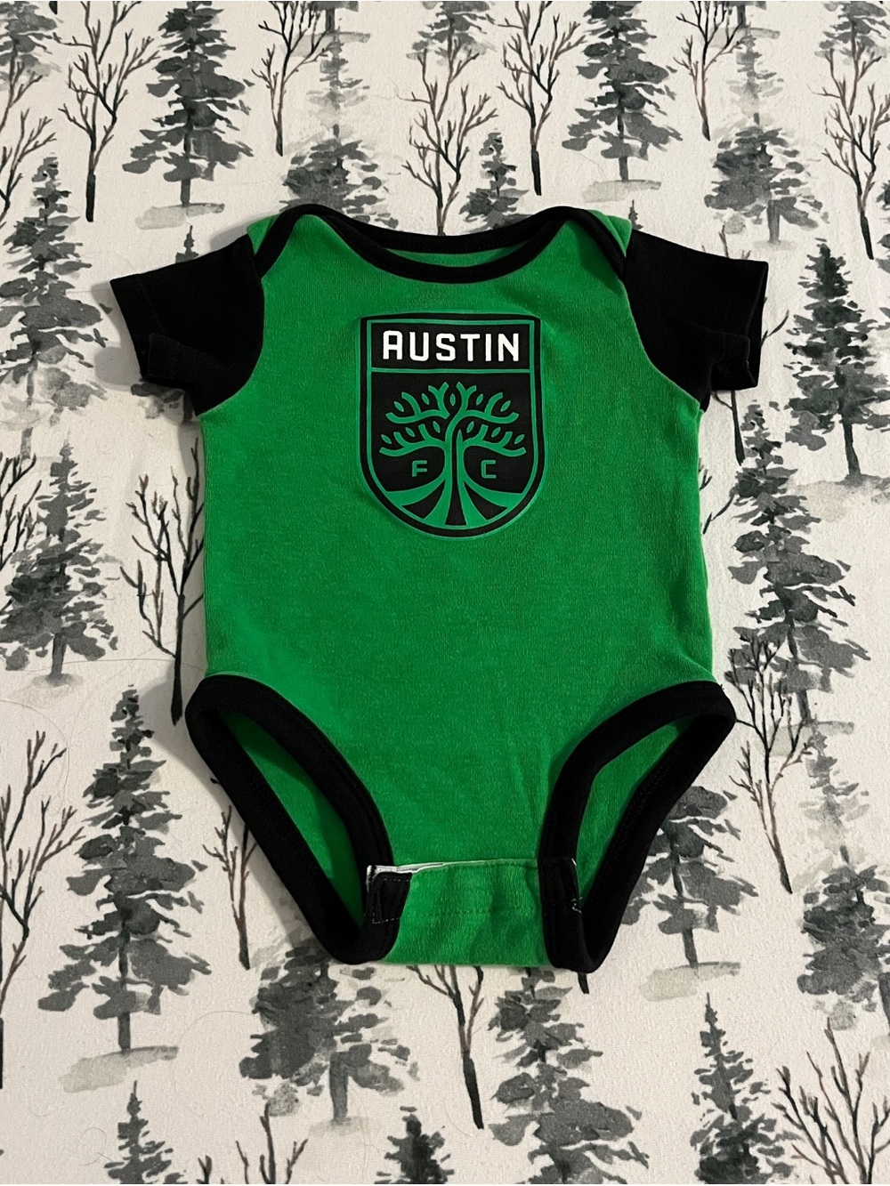 MLS Austin FC Baby One-Piece Bodysuit